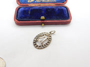 Sterling Silver 21st Birthday Charm Pendant Vintage c1970