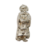 Sterling Silver Religious Apostle Charm Pendant Vintage c1970s