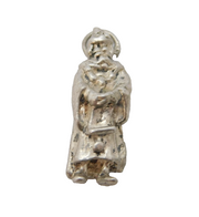 Sterling Silver Religious Apostle Charm Pendant Vintage c1970s