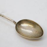 Victorian Sterling Silver Perched Eagle Teaspoon Antique 1897 Chester