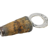 George III Silver Plated & Cork 'Gin' Bottle Stopper Antique c1800