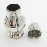18th Century Sterling Silver Gadrooned Sugar Caster Antique c1790s Swedish