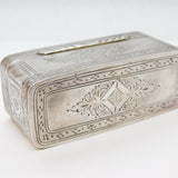 18th Century Dutch Sterling Silver Snuff Box Antique c1780s
