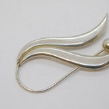 Tianguis Jackson Scottish Sterling Silver Floral Spray Brooch Vintage Edinburgh