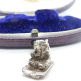 Sterling Silver Aladdin on the Magic Carpet Charm Pendant Vintage c1970