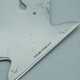 Boxed Tiffany & Co. Sterling Silver Seashell Form Bookmark Vintage c1950