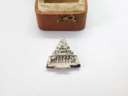 Sterling Silver St Joseph Montreal Charm Pendant Vintage c1970