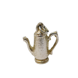 Sterling Silver Wine Jug Charm Pendant Vintage c1970