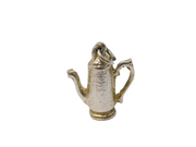 Sterling Silver Wine Jug Charm Pendant Vintage c1970