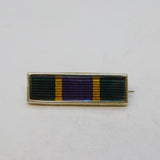WWII-era Sterling Silver Military Ribbon Set Brooch Antique c1940