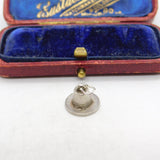 Sterling Silver Pilgrim's Hat Charm Pendant Vintage c1970