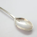 American Sterling Silver Amethyst Set Feburary Birthstone Spoon c1940 Antique
