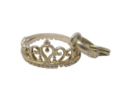 Links of London Sterling Silver Tiara Charm Pendant Vintage c2000