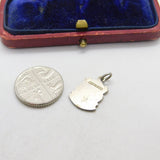 Sterling Silver and Coloured Enamel Travel Shield Honiton Charm Vintage c1970