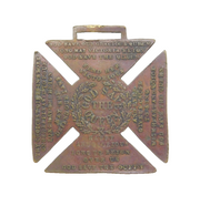 Queen Victoria Golden Jubilee 'God Save the Queen' Medal Antique 1887