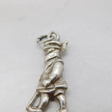 Sterling Silver Royal Beefeater Charm Pendant Vintage c1970