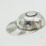 Sterling Silver Novelty Jockey Cap Tea Caddy Spoon Vintage 2000 Birmingham