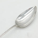 Exeter George III Sterling Silver Bright Cut Tablespoon Antique 1784 Provincial