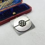 Swiss Nursing "Pflegeschule des VZL Uster" Silver Brooch Pin Vintage 1974