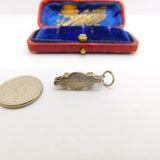 Sterling Silver Tower Bridge London Charm Pendant Vintage c1970