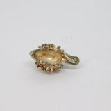Sterling Silver Hedgehog Charm Pendant Vintage c1970