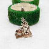 Sterling Silver Water Pump Charm Pendant Vintage c1970