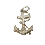 Sterling Silver Anchor of Hope Charm Pendant Vintage c1970