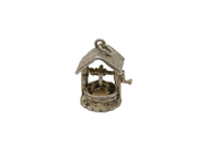 Sterling Silver Wishing Well Charm Pendant Vintage c1970