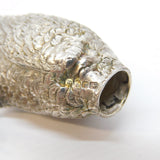 Edwardian Sterling Silver Curlew Bird Novelty Pill Box Antique 1902 Chester