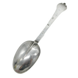 William & Mary Sterling Silver Trefid Spoon Antique 1689 London, Edward Hulse