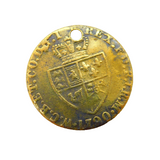 George III Novelty Spade Guinea Coin Token Charm Antique c1790