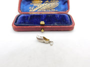 Sterling Silver Dutch Clog Charm Pendant Vintage c1970