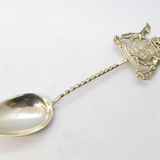 Art Deco Sterling Silver United South Africa Souvenir Teaspoon Antique