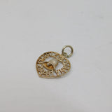 Sterling Silver Charles & Diana Commemorative Pendant Vintage 1981