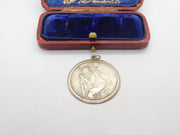 Sterling Silver St Christopher Travel Charm Pendant Vintage c1970