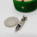 Sterling Silver Totem Charm Pendant Vintage c1970