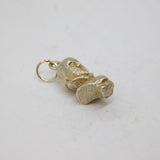 Sterling Silver William Shakespeare Bust Charm Pendant Vintage c1970