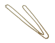 Sterling Silver Essential Belcher Chain 61cm/24" Length Contemporary c2000