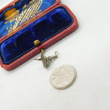 Sterling Silver Ballerina Charm Pendant Vintage c1970
