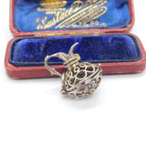 Sterling Silver Opening Water Jug Charm Pendant Vintage c1970