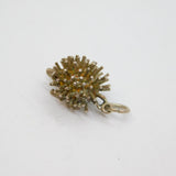 Sterling Silver Hedgehog Charm Pendant Vintage c1970s