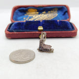 Sterling Silver Openable Village Holy Church Charm Pendant Vintage c1970