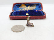 Sterling Silver Openable Village Holy Church Charm Pendant Vintage c1970