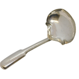 George III Sterling Silver Shaped Bowl Tea Caddy Spoon Antique 1811 Birmingham