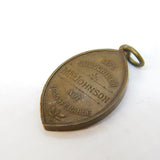19th Century Bronze Glasgow Athenaeum Subscriber Medallion Antique