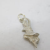 Sterling Silver Highland Dancer Charm Pendant Vintage c1970