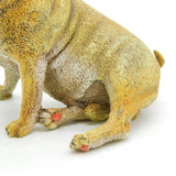 20th Century Franz Bergmann Cold Painted Vienna Bronze Pug Figurine Antique
