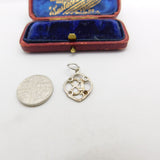 Sterling Silver 18th Birthday Commemorative Charm Pendant Vintage c1970