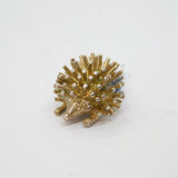 Sterling Silver Hedgehog Charm Pendant Vintage c1970
