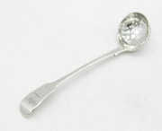 George IV Sterling Silver Crested Spice Caster Spoon Antique 1822 London
